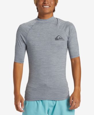 Мужская футболка Quiksilver из лайкры UPF 50 с коротким рукавом