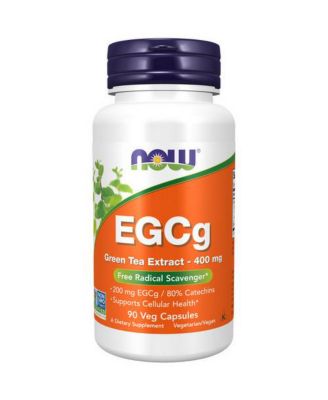 Экстракт зеленого чая Now Foods EGCg, 400 мг, 90 капсул без цвета