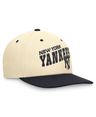 Мужская темно-синяя /белая кепка Nike New York Yankees Evergreen с двухцветной застежкой-молнией