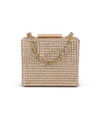 Драгоценность Badgley Сегодня Женщины Спокойствие Кристаллическая Коробка Сцепление 16690₽