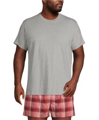 Футболка с круглым вырезом Lands End Big - Tall, 3 шт.