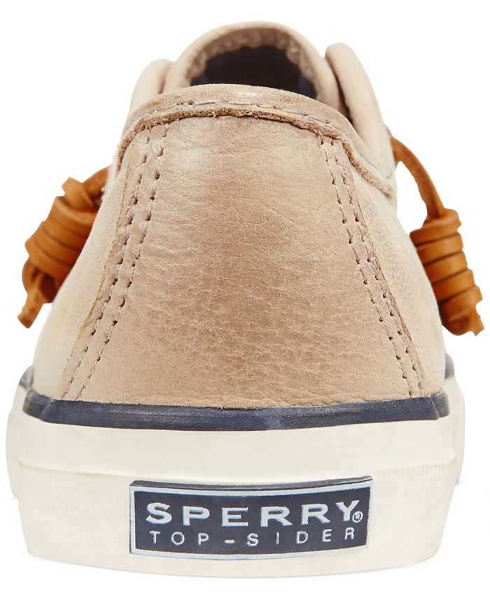 Sperry Women's Seacoast Leather Sneakers & Reviews - Athletic Shoes ...