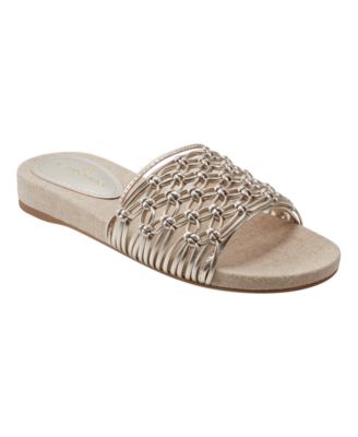 Женские босоножки-горки Bandolino на плоской подошве с узловатым верхом из Мелли 15790₽