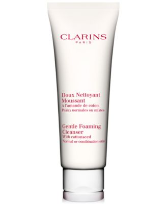 gentle foaming cleanser with cottonseed