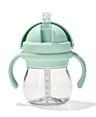 Соломенный стаканчик OXO Tot Transitions объемом 6 унций со съемными ручками