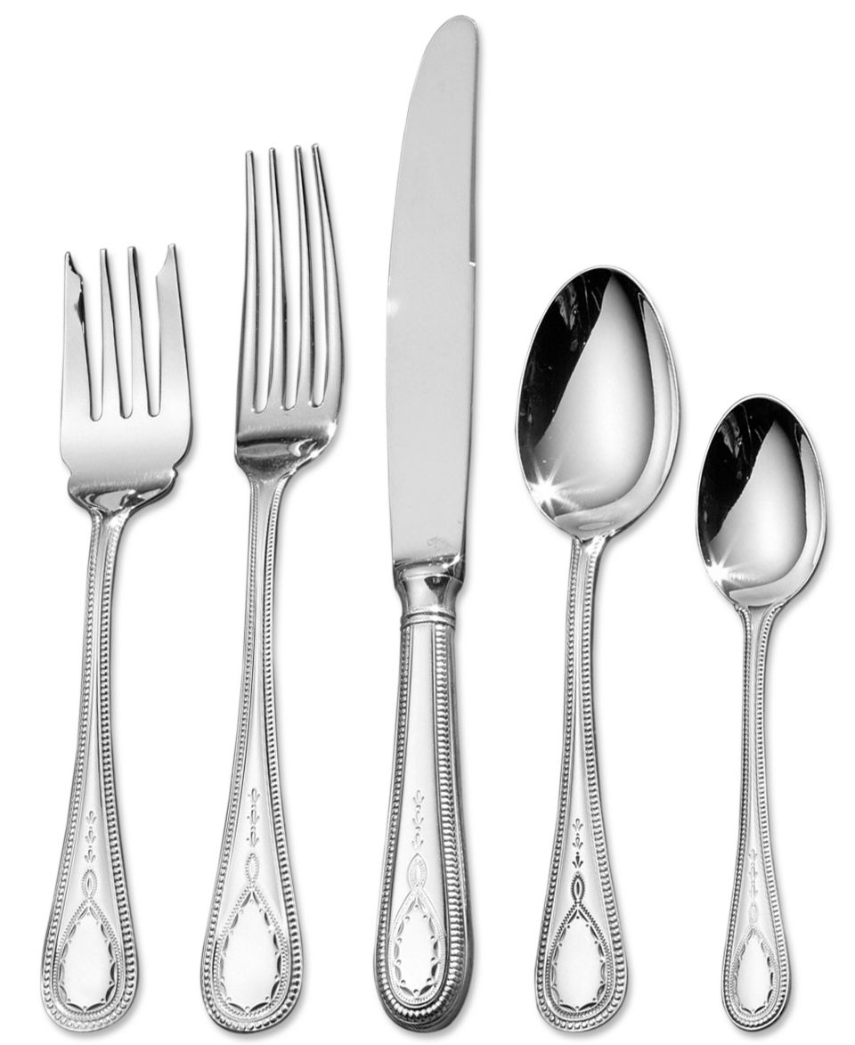 Wallace Sterling Silver Flatware, French Regency 66 Piece Set