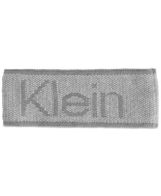 Вязаная повязка на голову с логотипом Calvin Klein Птичий глаз 8790₽