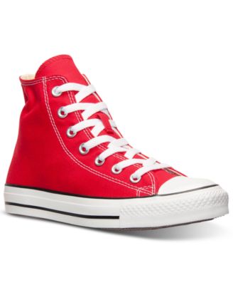 red high top shoes womens