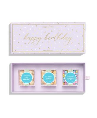 Коробка для бенто с конфетами Sugarfina Happy Birthday, 3 штуки