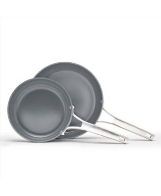 Набор керамических сковородок Calphalon Premier с антипригарным покрытием диаметром 8 и 10 дюймов