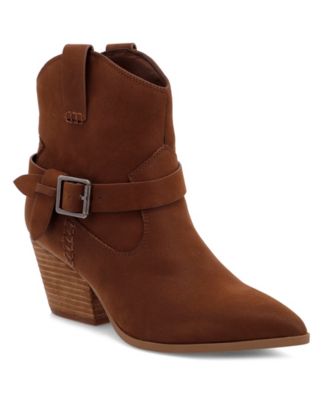 Женские ботильоны MIA Womens Clement на наборном каблуке в западном стиле прерий 17490₽