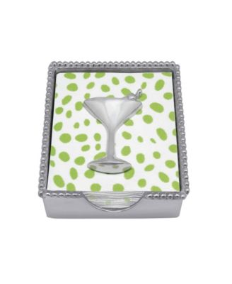 Набор коктейльных салфеток Mariposa, украшенных бисером