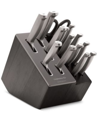 Набор ножей Calphalon Premier by Calphalon® из 15 предметов с технологией SharpIN™ EdgeTech, рукоятки из нержавеющей стали