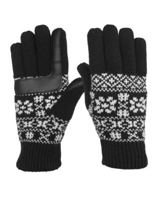 Женские водоотталкивающие трикотажные перчатки Isotoner Nordic Fairisle Womens 8790₽