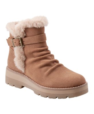 Земные женские ботинки Yara Cozy на водонепроницаемой подошве с волочениями 29890₽