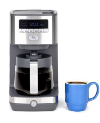 GE Appliances Стеклянный графин Программируемая капельная кофеварка