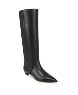 Женские модельные сапоги Martin Kitten на каблуке Franco Sarto с острым носком до колен 50590₽