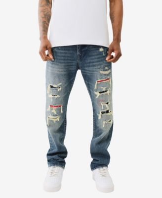Мужские прямые джинсы True Religion Mens Ricky Destroyed 25090₽
