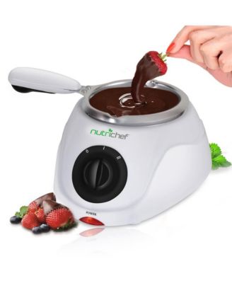 Набор для фондю NutriChef Electric Chocolate Melting Pot вместимостью 0,55 фунта