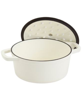 Чугунная жаровня Smith and Clark Blue Gradient объемом 5 кварт, покрытая эмалью