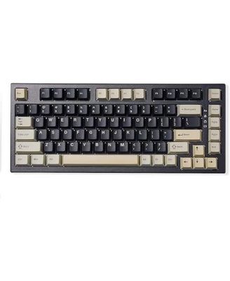 Механическая клавиатура YUNZII YZ75 с 75%-ной прокладкой, Беспроводная игровая клавиатура Bluetooth TKL с возможностью горячей замены с 4-слойной прокладкой, клавиатура NKRO RGB BT5.0/2,4 ГГц/Type-C для Win /Mac с молочно-желтым переключателем