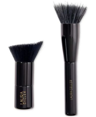 Laura Geller Beauty, 2 шт. Набор кистей для растушевки Beauties для лица, белый