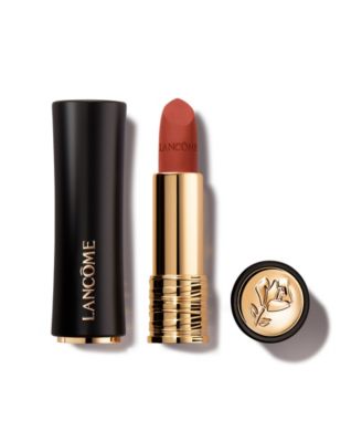 Матовая губная помада Lancôme L'Absolu Rouge Drama коричнево-бежевого цвета