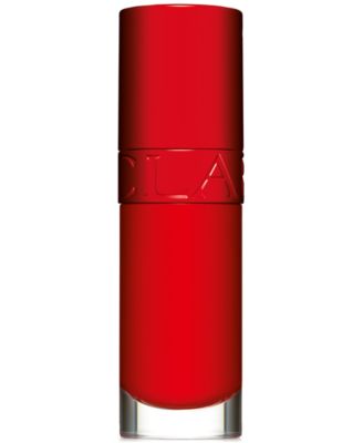 Лимитированное увлажняющее масло для губ Clarins - Культовый красный