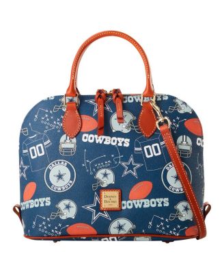 Сумка-сэтчел Dooney & Bourke Dallas Cowboys, синяя