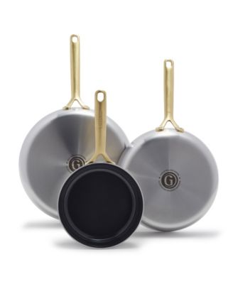 Набор сковородок из нержавеющей стали GreenPan GP5 из 3 частей