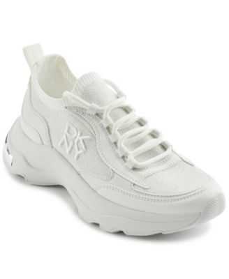 Женские кроссовки Jami на шнуровке DKNY, белые