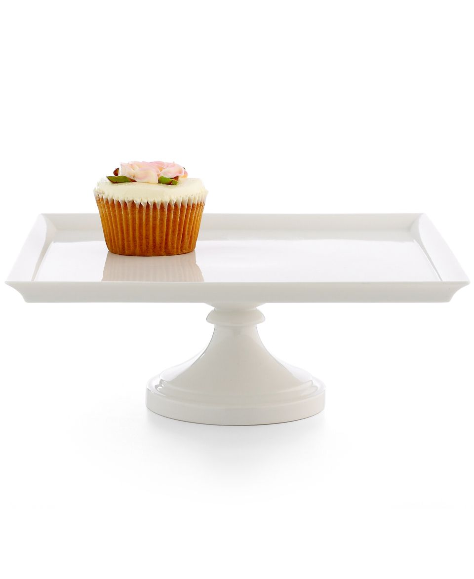 Martha Stewart Collection Large Square Cake Stand, 12