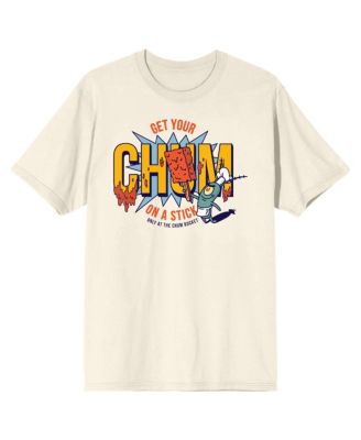 Губка Боб Квадратные штаны, мужская футболка с короткими рукавами, Наденьте свою футболку с короткими рукавами на палочке-Среднюю