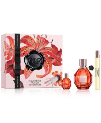 Viktor - Rolf, 3 шт. Подарочный набор парфюмированной воды Flowerbomb 