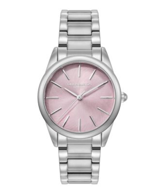 Женские часы Olivia Burton с серебристым браслетом из нержавеющей стали, 34 мм