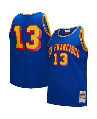 Мужская майка Mitchell & Ness от Wilt Chamberlain Royal San Francisco Warriors Hardwood Classics 1963/64 Swingman
