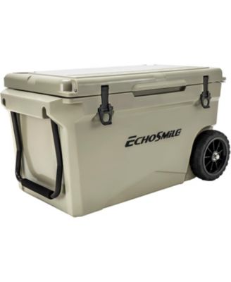 Формованный холодильник EchoSmile емкостью 75 Кварт, созданный для того, чтобы выдерживать трудности путешествия