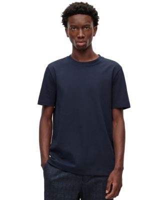 Мужская футболка BOSS by Hugo Boss из хлопкового жаккарда с пузырьками от Hugo Boss