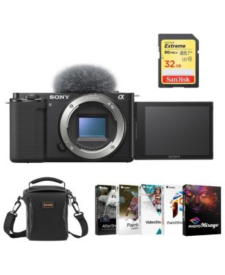 Беззеркальный фотоаппарат Sony ZV-E10, черный