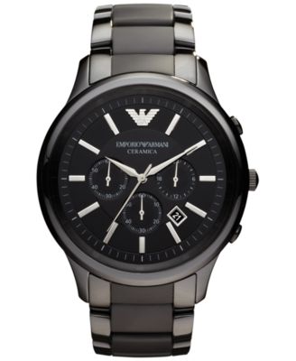 armani ceramic strap