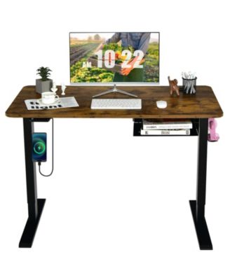 48-дюймовый электрический письменный стол с регулируемой высотой и USB-портом