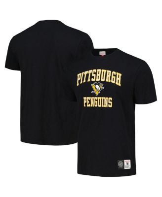 Мужская черная футболка Mitchell & Ness Pittsburgh Penguins Legendary Slub от Mitchell & Ness