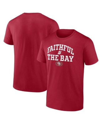 Мужская футболка Fanatics Scarlet San Francisco 49ers Faithful to the Bay от Fanatics