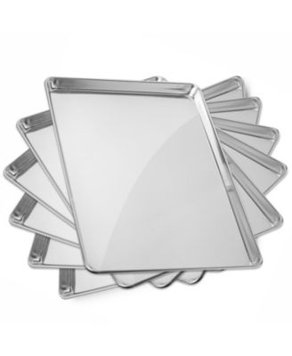 Противень для выпечки печенья из коммерческого алюминия GRIDMANN на 6 противней, 18" x 26 "