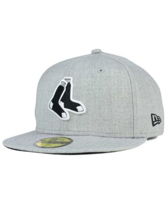 gray boston red sox hat