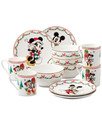 Праздничный десертный набор Lenox Disney, 12 шт., сервиз на 4 персоны