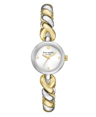 Женские часы Kate Spade New York Monroe с тремя стрелками, двухцветные, из нержавеющей стали, 24 мм, multi