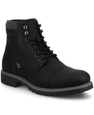 Мужские ботинки Yukkon с круглым носком от Vance Co., черные