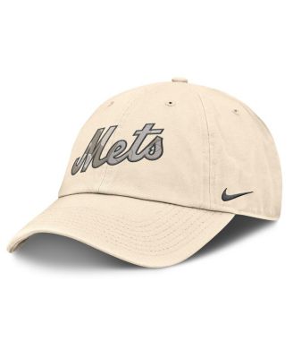 Мужская кепка Nike Natural New York Mets Camo Pack Club с регулируемой посадкой коричнево-бежевого цвета