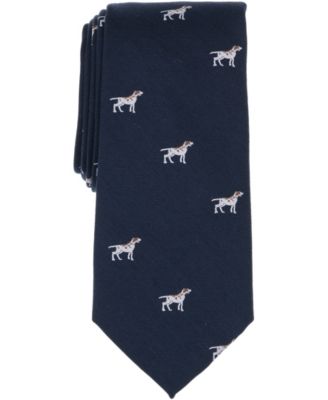 Мужской галстук с рисунком собаки Монтери'с, эксклюзивный для Macy's